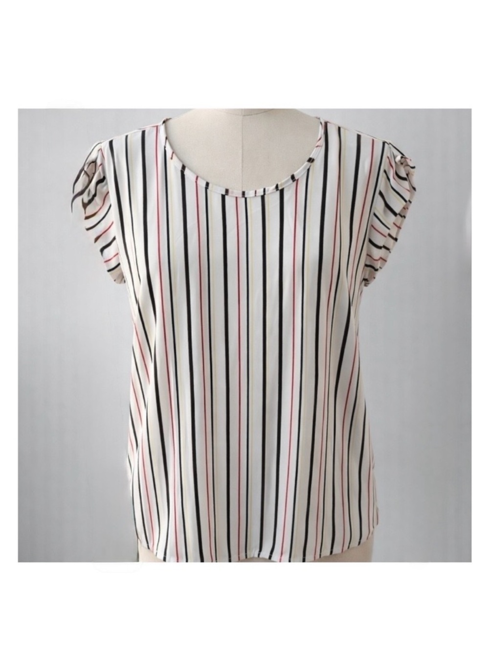 Ann Taylor size medium Vertical Striped Top